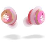 Casti wireless Guess 4G Printed Logo, Bluetooth 5.3, 250mAh, Autonomie 6h, USB-C, Fucsia 6 - lerato.ro