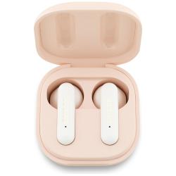 Casti wireless TWS Guess 4G Metal Logo, Bluetooth 5.4, Autonomie 16h, 200mAh, Roz