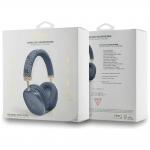 Casti wireless Guess Triangle Logo 4G, over the ear, Bluetooth 5.3, timp incarcare 2h, autonomie totala 32h, 300mAh, IPX4, USB-C, Albastru 5 - lerato.ro