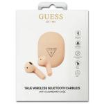 Casti wireless TWS Guess Triangle Logo, Bluetooth 5.0, Autonomie 3h, 300mAh, Roz 4 - lerato.ro