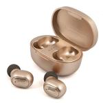 Casti wireless TWS Guess, Bluetooth 5.0, Autonomie 3.5h, 200mAh, Gold 2 - lerato.ro