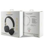 Casti audio bluetooth Guess GUBH704GEMK, 4G Metal Logo, Bluetooth 5.3, 300 mAh, Driver 40mm, IPX4, Negru 5 - lerato.ro