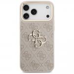 Carcasa Guess 4G Big 4G Classic Logo Big Strap compatibila cu iPhone 17 Pro Max, Roz 2 - lerato.ro