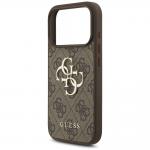 Carcasa Guess 4G Big 4G Classic Logo Big Strap compatibila cu iPhone 17 Pro, Maro 7 - lerato.ro