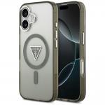 Carcasa Guess IML Gradient Triangle Logo cu MagSafe compatibila cu iPhone 17, Olive 4 - lerato.ro
