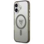 Carcasa Guess IML Gradient Triangle Logo cu MagSafe compatibila cu iPhone 17, Olive 3 - lerato.ro