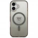 Carcasa Guess IML Gradient Triangle Logo cu MagSafe compatibila cu iPhone 17, Olive 2 - lerato.ro