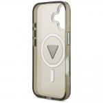Carcasa Guess IML Gradient Triangle Logo cu MagSafe compatibila cu iPhone 17, Olive 8 - lerato.ro