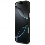 Carcasa Guess Peony Hot Stamp Script cu MagSafe compatibila cu iPhone 17 Pro Max, Negru 6 - lerato.ro