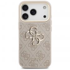 Carcasa Guess 4G Big 4G Classic Logo Big Strap compatibila cu iPhone 17 Pro, Roz