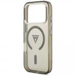 Carcasa Guess IML Gradient Triangle Logo cu MagSafe compatibila cu iPhone 17 Pro, Verde 7 - lerato.ro