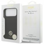Carcasa Guess Metal Outline cu MagSafe compatibila cu iPhone 17 Pro Max, Gold 9 - lerato.ro