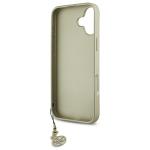 Carcasa Guess 4G Charms Collection compatibila cu iPhone 16 Plus, Maro 8 - lerato.ro