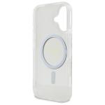 Carcasa Guess IML Glitter Circle cu MagSafe compatibila cu iPhone 16 Plus, Transparent 8 - lerato.ro