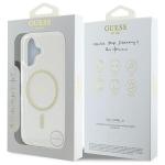 Carcasa Guess IML Glitter Circle cu MagSafe compatibila cu iPhone 16 Plus, Transparent 9 - lerato.ro