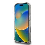 Carcasa Guess IML Flowers Wreath cu MagSafe compatibila cu iPhone 16 Pro Max, Negru 6 - lerato.ro