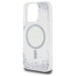 Carcasa GuessResin Gradient Glitter cu MagSafe compatibila cu iPhone 16 Pro, Silver 7 - lerato.ro
