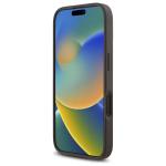 Carcasa Guess 4G Small Classic cu MagSafe compatibila cu iPhone 16, Maro 6 - lerato.ro