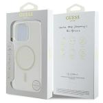 Carcasa Guess IML Glitter Circle cu MagSafe compatibila cu iPhone 16 Pro Max, Transparent 9 - lerato.ro