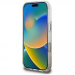 Carcasa Guess HC Resin Bottom Glitter cu MagSafe compatibila cu iPhone 16, Gold 6 - lerato.ro