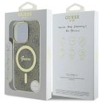 Carcasa Guess IML 4G cu MagSafe compatibila cu iPhone 16 Pro, Maro 8 - lerato.ro
