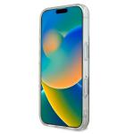 Carcasa Guess IML 4G cu MagSafe compatibila cu iPhone 16, Maro 6 - lerato.ro