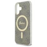 Carcasa Guess IML 4G cu MagSafe compatibila cu iPhone 16, Maro 7 - lerato.ro