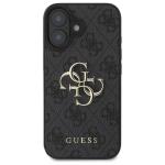 Carcasa Guess 4G Big Logo compatibila cu iPhone 16 Plus, Negru 2 - lerato.ro