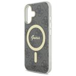 Carcasa Guess IML 4G cu MagSafe compatibila cu iPhone 16 Plus, Negru 7 - lerato.ro