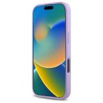 Carcasa Guess Saffiano cu MagSafe compatibila cu iPhone 16 Pro, Mov 6 - lerato.ro