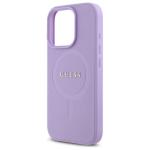 Carcasa Guess Saffiano cu MagSafe compatibila cu iPhone 16 Pro, Mov 7 - lerato.ro