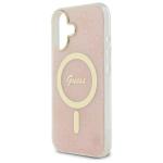 Carcasa Guess IML 4G cu MagSafe compatibila cu iPhone 16 Plus, Roz 7 - lerato.ro