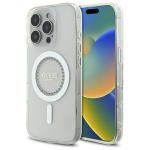 Carcasa Guess IML Rhinestones cu MagSafe compatibila cu iPhone 16 Pro, Alb 4 - lerato.ro