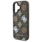 Carcasa Guess Peony On 4G Background cu MagSafe compatibila cu iPhone 16, Maro 7 - lerato.ro