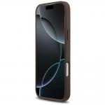 Carcasa Guess 4G Ring Stand compatibila cu iPhone 17 Pro Max, Maro 6 - lerato.ro