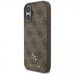 Carcasa Guess 4G Small Classic Logo cu MagSafe compatibila cu iPhone 17, Maro 3 - lerato.ro