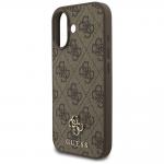 Carcasa Guess 4G Small Classic Logo cu MagSafe compatibila cu iPhone 17, Maro 7 - lerato.ro
