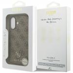 Carcasa Guess 4G Small Classic Logo cu MagSafe compatibila cu iPhone 17, Maro 9 - lerato.ro