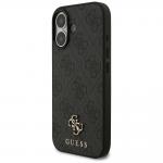 Carcasa Guess 4G Small Classic Logo cu MagSafe compatibila cu iPhone 17, Negru 3 - lerato.ro