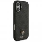 Carcasa Guess 4G Small Classic Logo cu MagSafe compatibila cu iPhone 17, Negru 5 - lerato.ro
