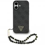 Carcasa Guess 4G Strap Triangle Logo cu MagSafe compatibila cu iPhone 17, Negru 2 - lerato.ro