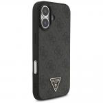 Carcasa Guess 4G Strap Triangle Logo cu MagSafe compatibila cu iPhone 17, Negru 5 - lerato.ro