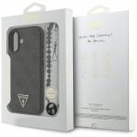 Carcasa Guess 4G Strap Triangle Logo cu MagSafe compatibila cu iPhone 17, Negru 9 - lerato.ro
