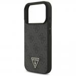 Carcasa Guess 4G Strap Triangle Logo cu MagSafe compatibila cu iPhone 17 Pro, Negru 7 - lerato.ro