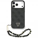 Carcasa Guess 4G Strap Triangle Logo cu MagSafe compatibila cu iPhone 17 Pro Max, Negru 2 - lerato.ro