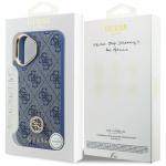 Carcasa Guess 4G Strass Logo cu MagSafe compatibila cu iPhone 17, Albastru 9 - lerato.ro