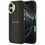 Carcasa Guess 4G Stripe cu MagSafe compatibila cu iPhone 17, Negru 4 - lerato.ro