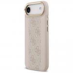 Carcasa Guess 4G Stripe cu MagSafe compatibila cu iPhone 17 Air, Roz 3 - lerato.ro