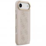 Carcasa Guess 4G Stripe cu MagSafe compatibila cu iPhone 17 Air, Roz 5 - lerato.ro