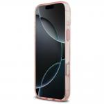 Carcasa Guess IML 4G Background cu MagSafe compatibila cu iPhone 17 Pro Max, Roz 6 - lerato.ro